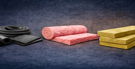 تفاوت عایق الاستومری با پشم شیشه و پشم سنگ